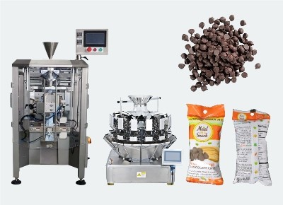 CSC1858-High speed Chocolate Scrips pillow pouch packing line
